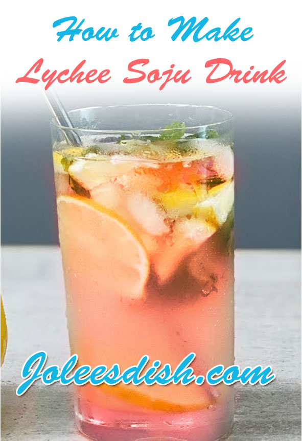 Lychee Soju Drink Recipe
