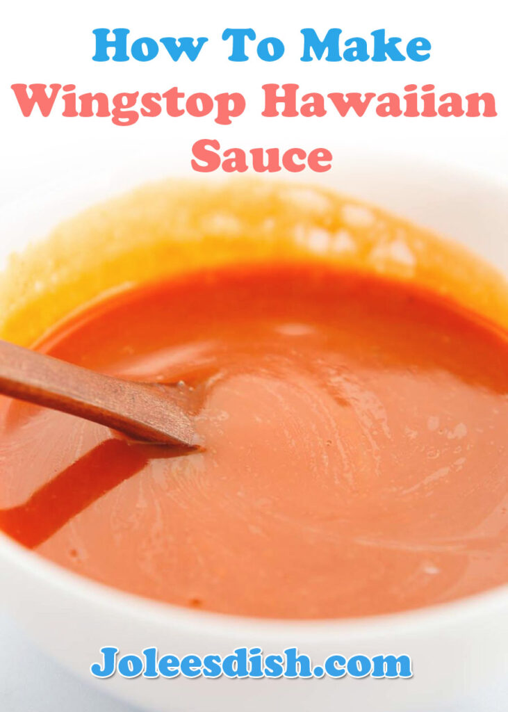 Wingstop Hawaiian Sauce