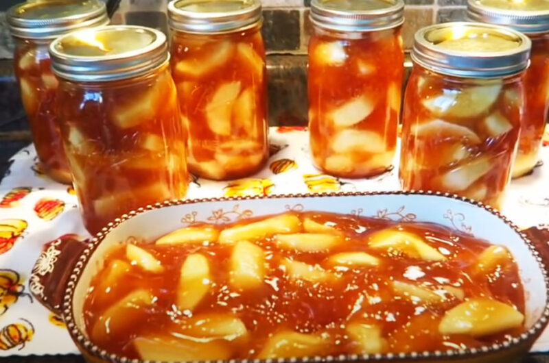 Canning Apple Pie Filling Recipe