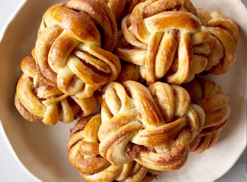 Cinnamon Butter Braids Recipe