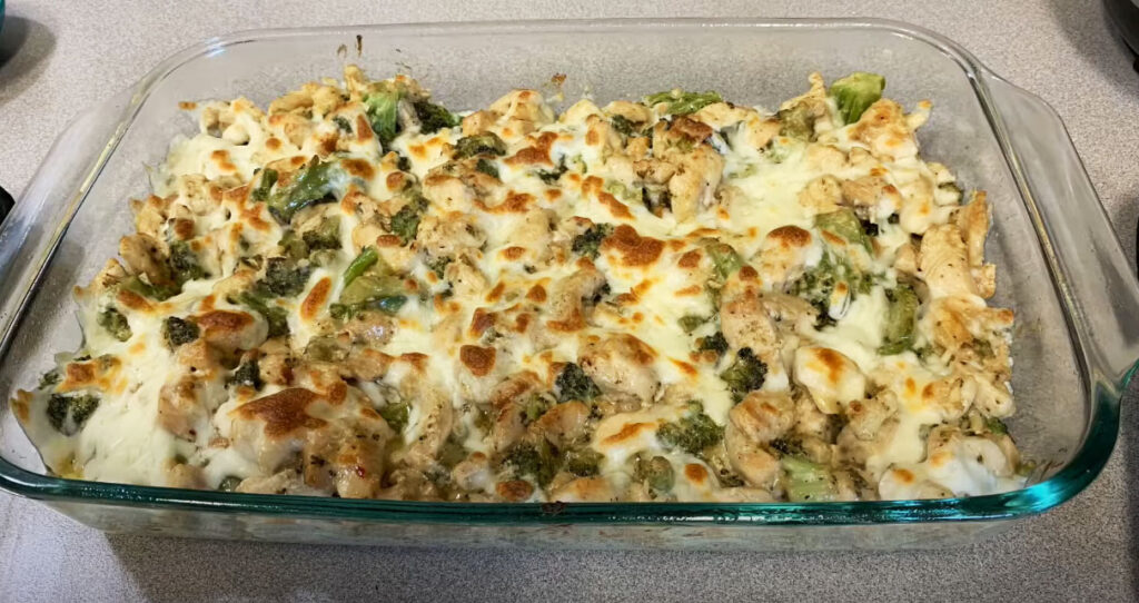 Keto Chicken Broccoli Casserole Recipe