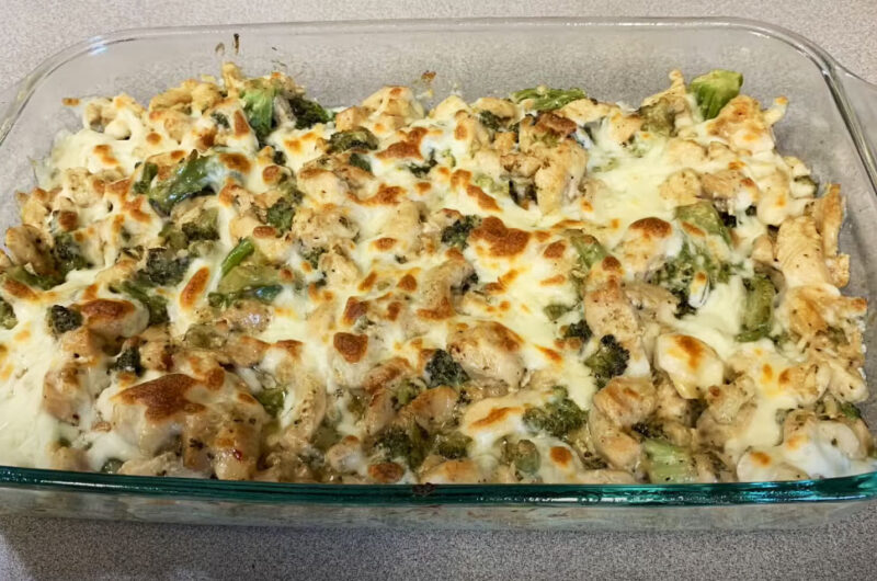 Keto Chicken Broccoli Casserole Recipe